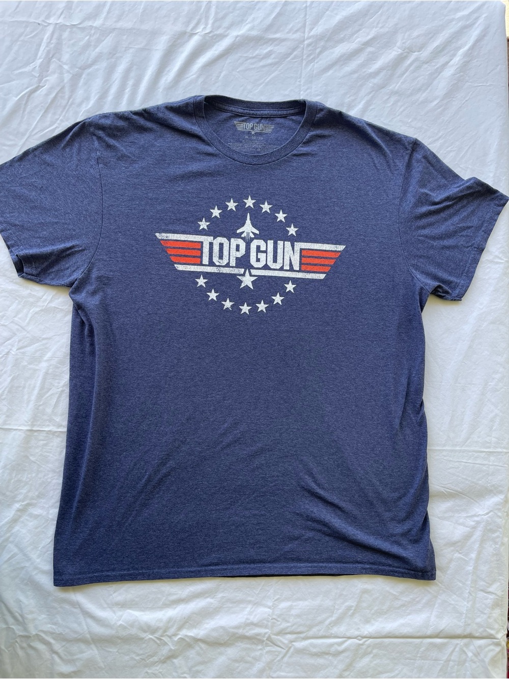 Top Gun Women's Navy Short Sleeve Graphic Tee